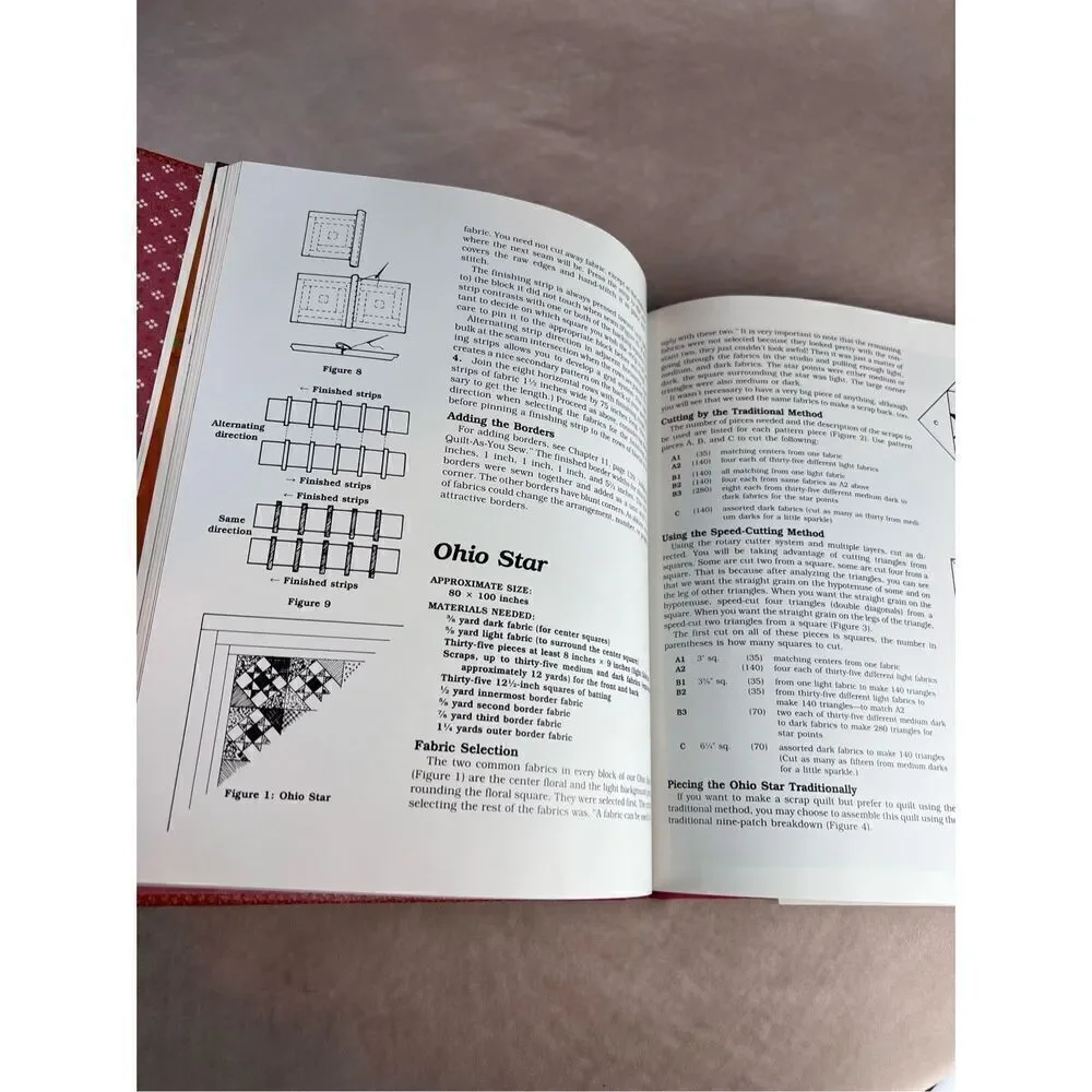 Vintage Quilting Book Scrap Patchwork & Quilting 1992